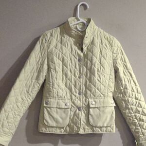 LOFT‎ Quilted Utility Jacket - Cream